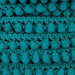 Pompons Mousse Mini Pétrole - Ribes y Casals