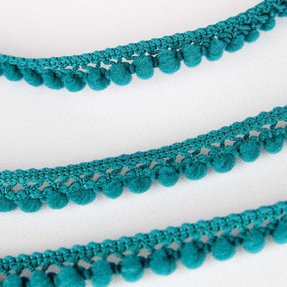 Pompons Mousse Mini Pétrole - Ribes y Casals