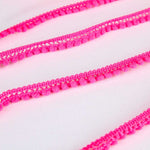 Pompons Mousse Mini Rose Fluor - Ribes y Casals