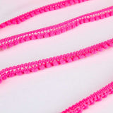 Pompons Mousse Mini Rose Fluor - Ribes y Casals
