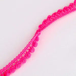 Pompons Mousse Mini Rose Fluor - Ribes y Casals