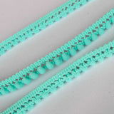 Pompons Mousse Mini Turquoise Clair - Ribes y Casals