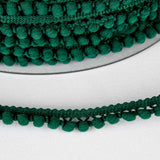 Pompons Mousse Mini Vert Bouteille - Ribes y Casals