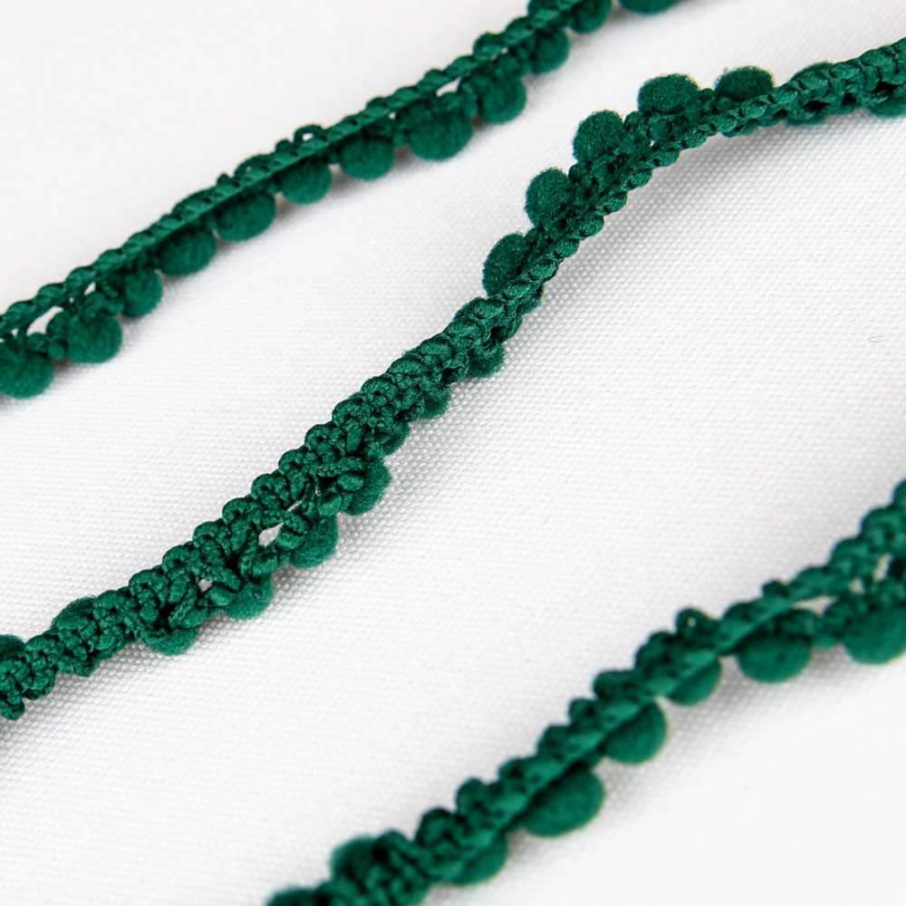 Pompons Mousse Mini Vert Bouteille - Ribes y Casals