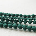 Pompons Mousse Mini Vert Bouteille - Ribes y Casals