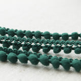 Pompons Mousse Mini Vert Bouteille - Ribes y Casals