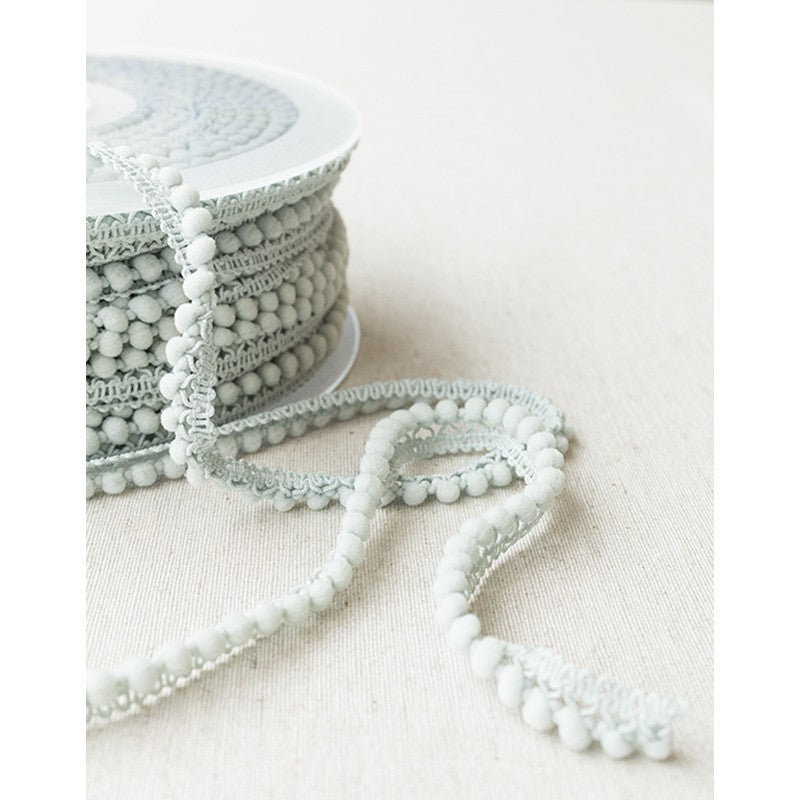 Pompons Mousse Mini Vert Clair - Ribes y Casals