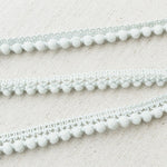 Pompons Mousse Mini Vert Clair - Ribes y Casals