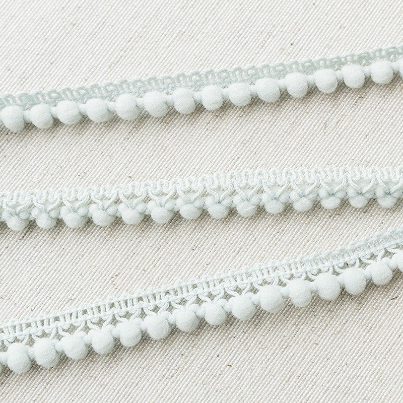 Pompons Mousse Mini Vert Clair - Ribes y Casals