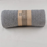 Couverture Plaid Noir - Ribes y Casals