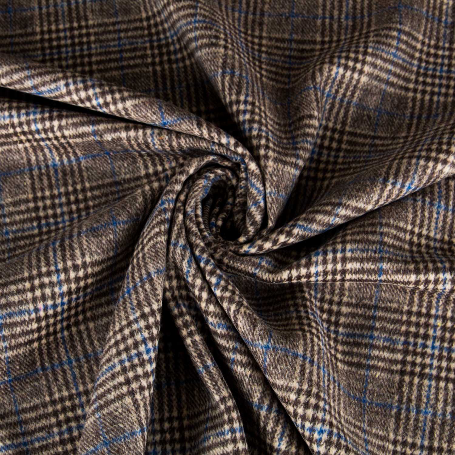 Manteau Wales Marron Bleu - Ribes y Casals