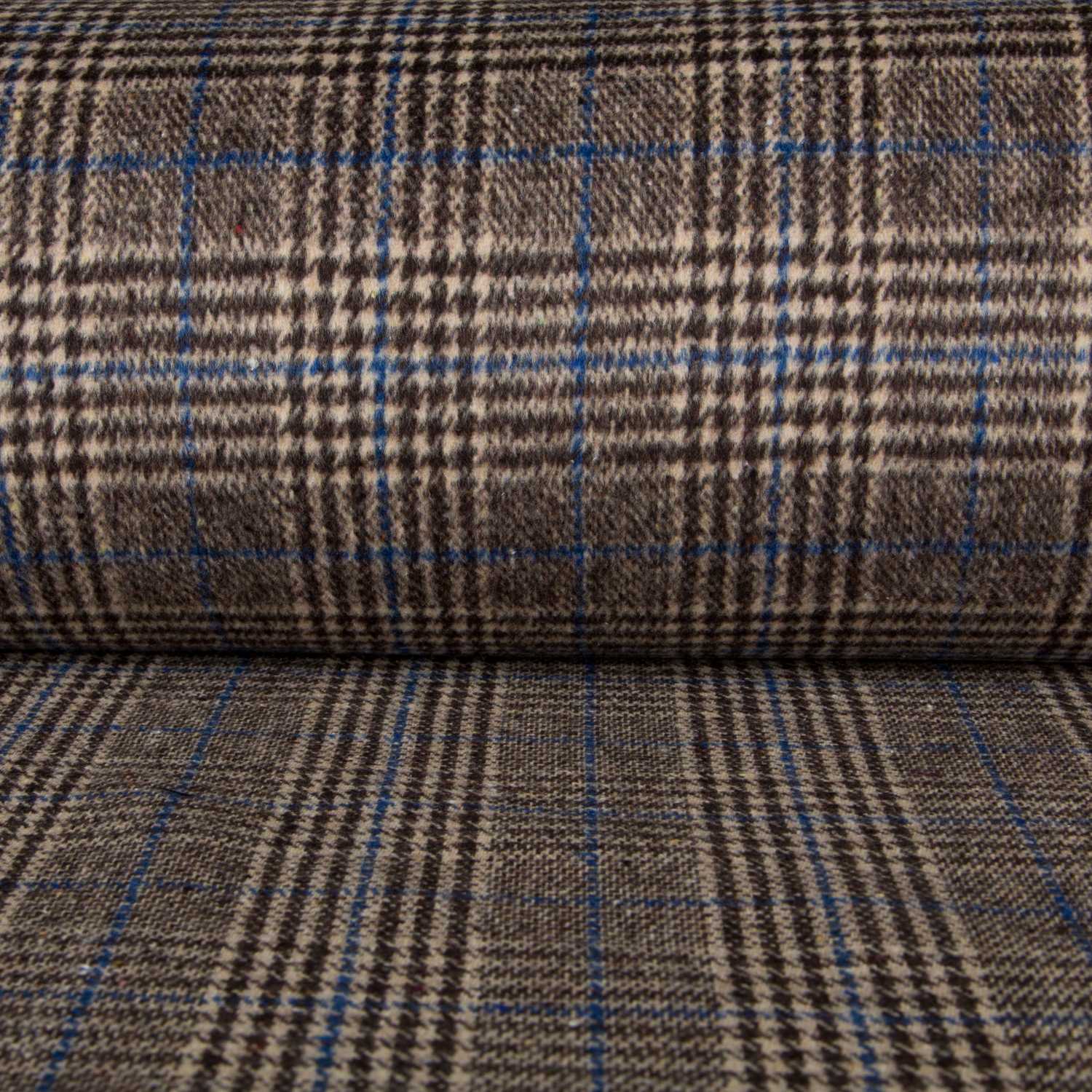 Manteau Wales Marron Bleu - Ribes y Casals