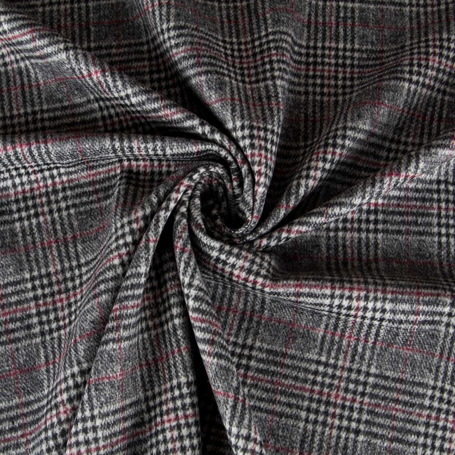 Manteau Wales Noir Rouge - Ribes y Casals