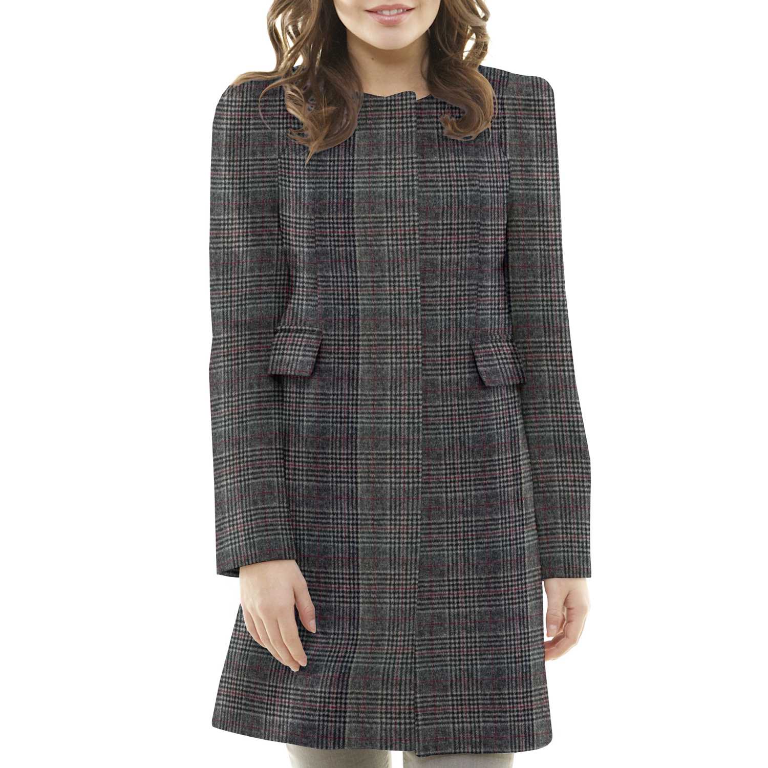Manteau Wales Noir Rouge - Ribes y Casals