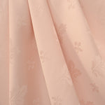 Nappe Jacquard Damassé Feuilles Saumon - Ribes y Casals