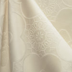 Nappe Jacquard Damassé Trèfle Écru - Ribes y Casals