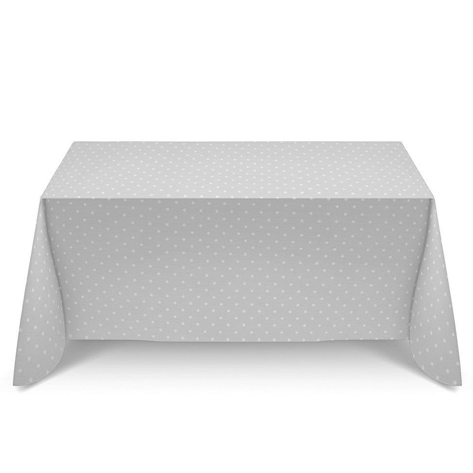 Nappe Antitaches Pois Gris Clair - Ribes y Casals