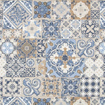 Nappe Anti-Tâches Mosaïque Carreaux Bleu - Ribes y Casals