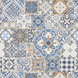 Nappe Anti-Tâches Mosaïque Carreaux Bleu - Ribes y Casals