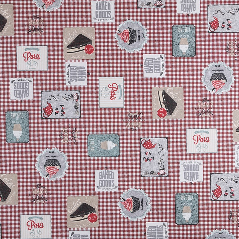 Nappe Anti Taches Cake Rouge - Ribes y Casals