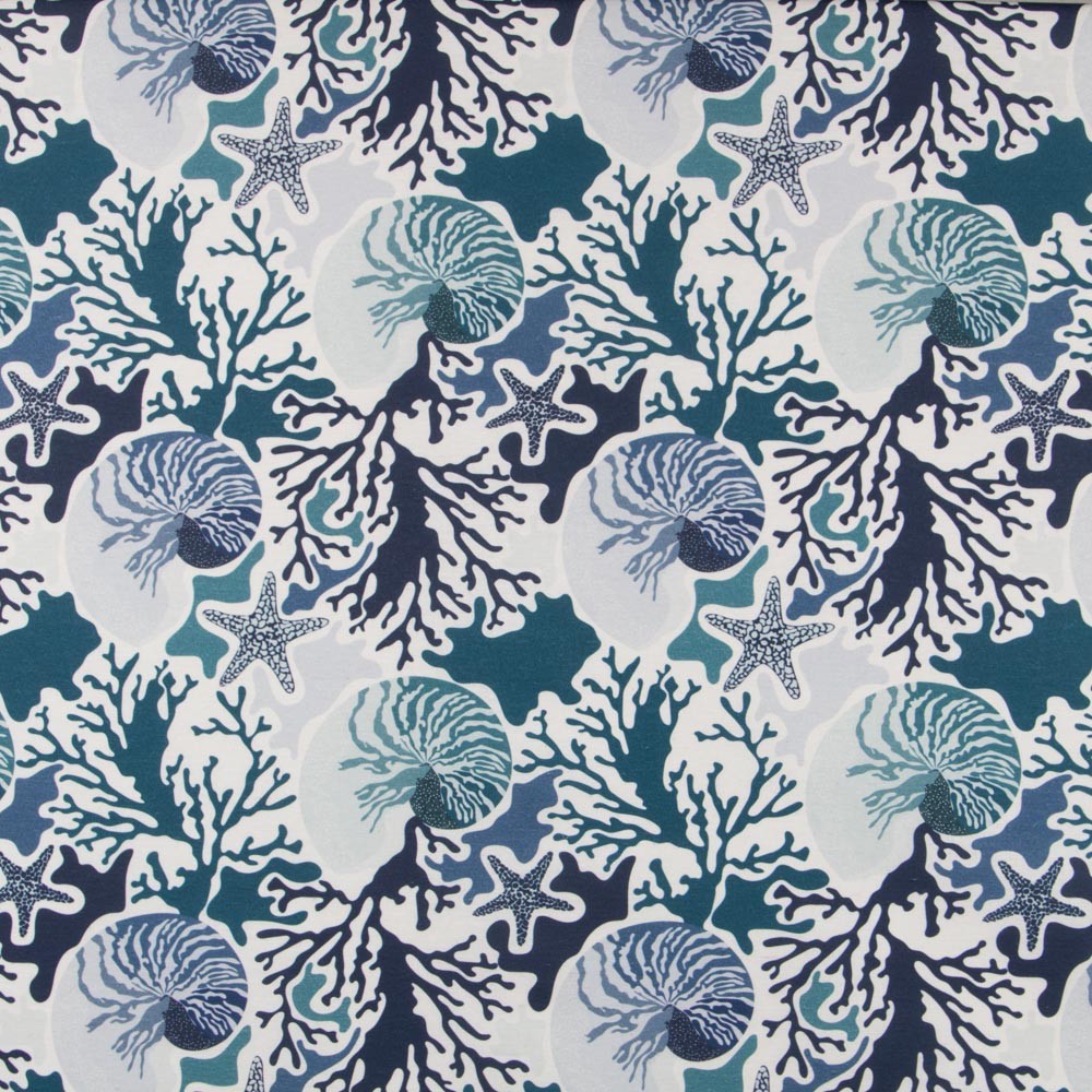 Nappe Anti-tâche Coquillages Bleu - Ribes y Casals