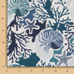 Nappe Anti-tâche Coquillages Bleu - Ribes y Casals