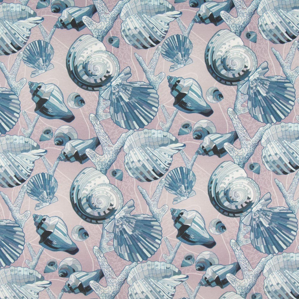 Nappe Anti-tâche Coquillages Lavande - Ribes y Casals