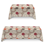 Nappe Anti Tache Cercles Naturel - Ribes y Casals