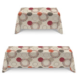 Nappe Anti Tache Cercles Naturel - Ribes y Casals