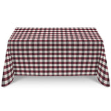 Nappe Anti Tâches Carreaux Bordeau - Ribes y Casals