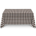 Nappe Anti Taches Carreaux Marron - Ribes y Casals