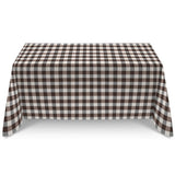 Nappe Anti Taches Carreaux Marron - Ribes y Casals