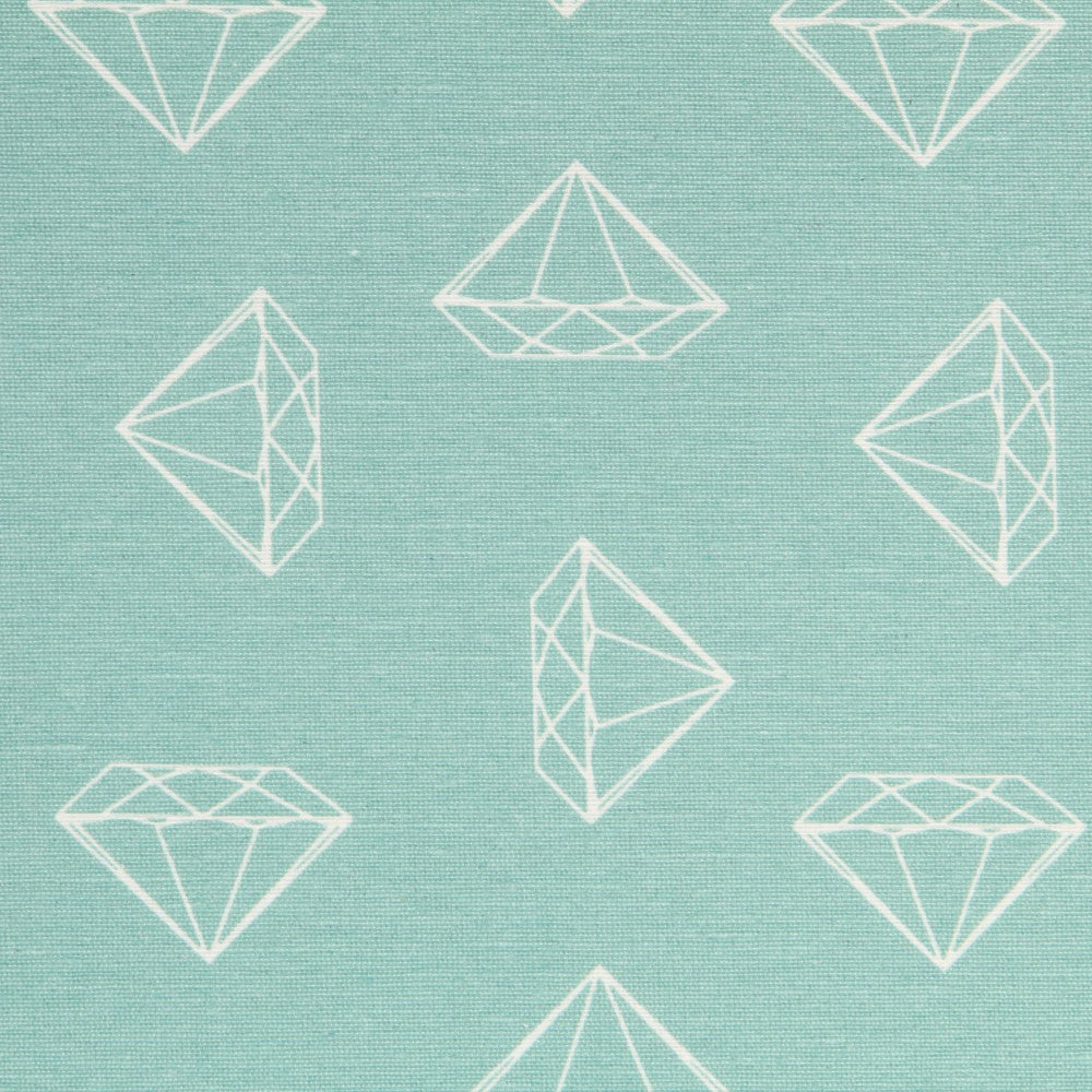 Nappe Anti-Tâches Diamants Vert - Ribes y Casals