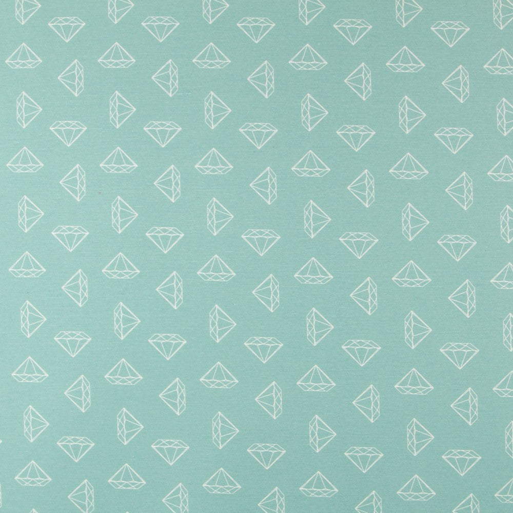 Nappe Anti-Tâches Diamants Vert - Ribes y Casals