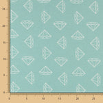 Nappe Anti-Tâches Diamants Vert - Ribes y Casals