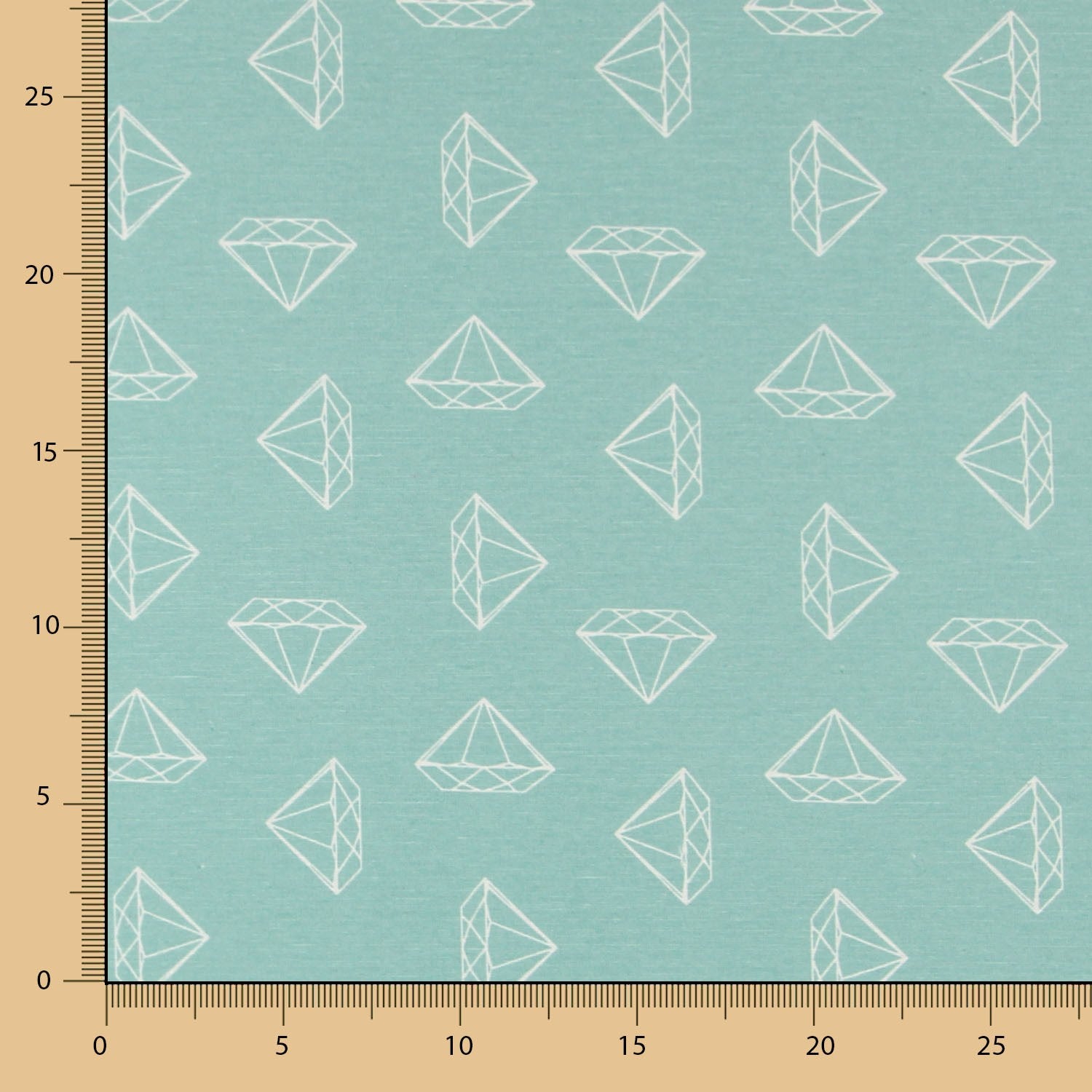 Nappe Anti-Tâches Diamants Vert - Ribes y Casals