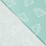 Nappe Anti-Tâches Diamants Vert - Ribes y Casals