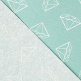 Nappe Anti-Tâches Diamants Vert - Ribes y Casals