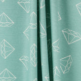 Nappe Anti-Tâches Diamants Vert - Ribes y Casals
