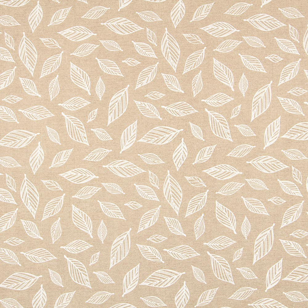 Nappe Anti-Tâches  Beige Feuilles - Ribes y Casals
