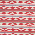 Nappe Anit-tâche IKAT Mallorque Rouge - Ribes y Casals