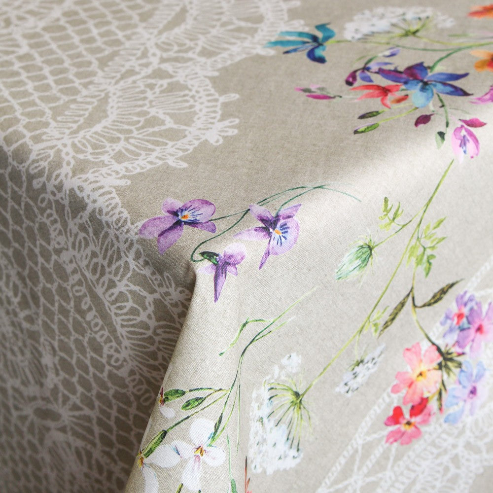 Nappe Anti-Tâches Fleurs Mandala - Ribes y Casals