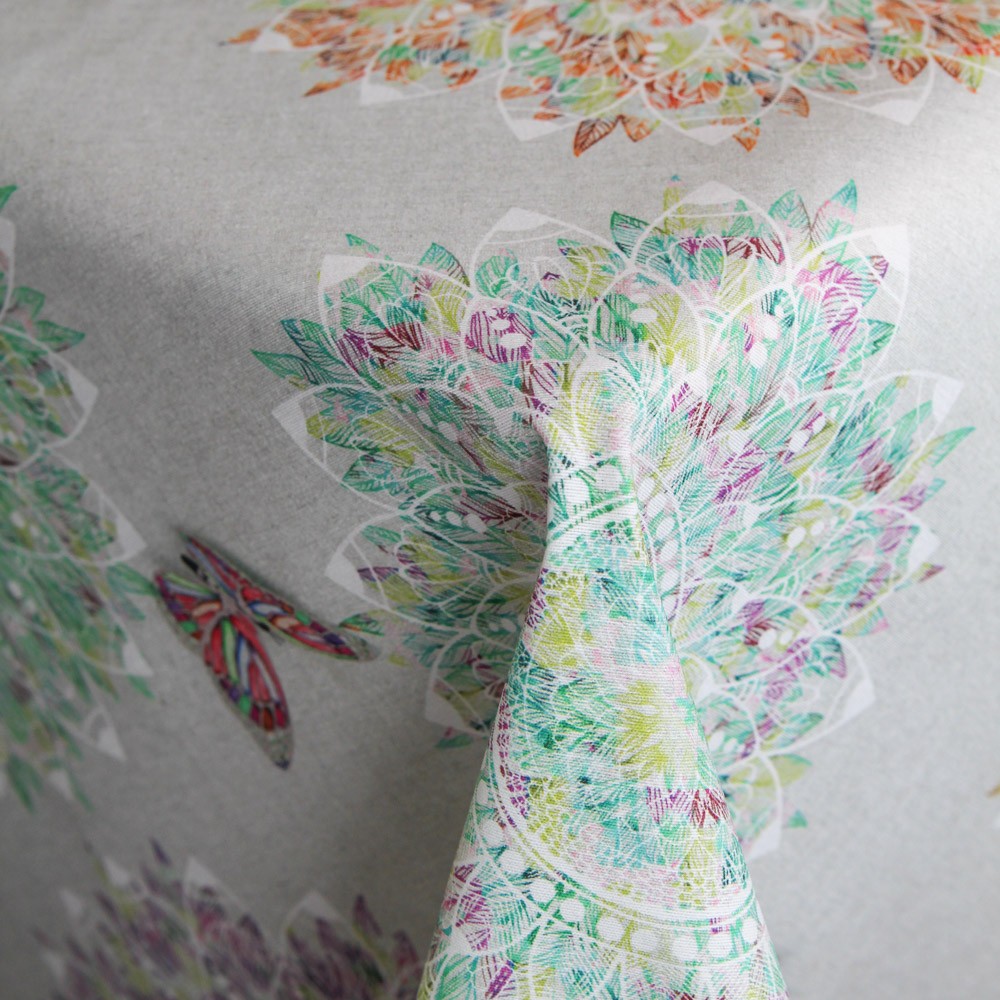 Nappe Anti-Tâches Plumes Mandala - Ribes y Casals