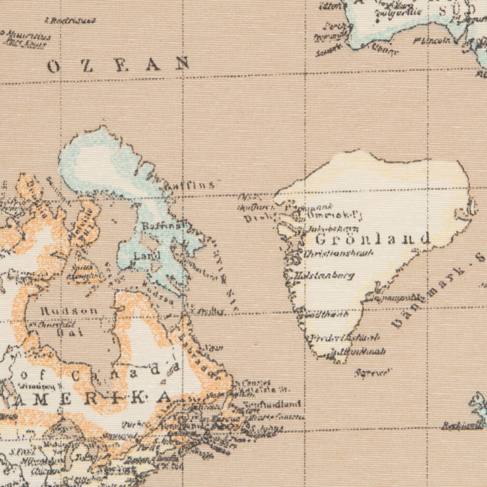 Nappe Anit-tâche Carte du Monde Sable - Ribes y Casals