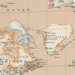 Nappe Anit-tâche Carte du Monde Sable - Ribes y Casals