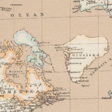 Nappe Anit-tâche Carte du Monde Sable - Ribes y Casals