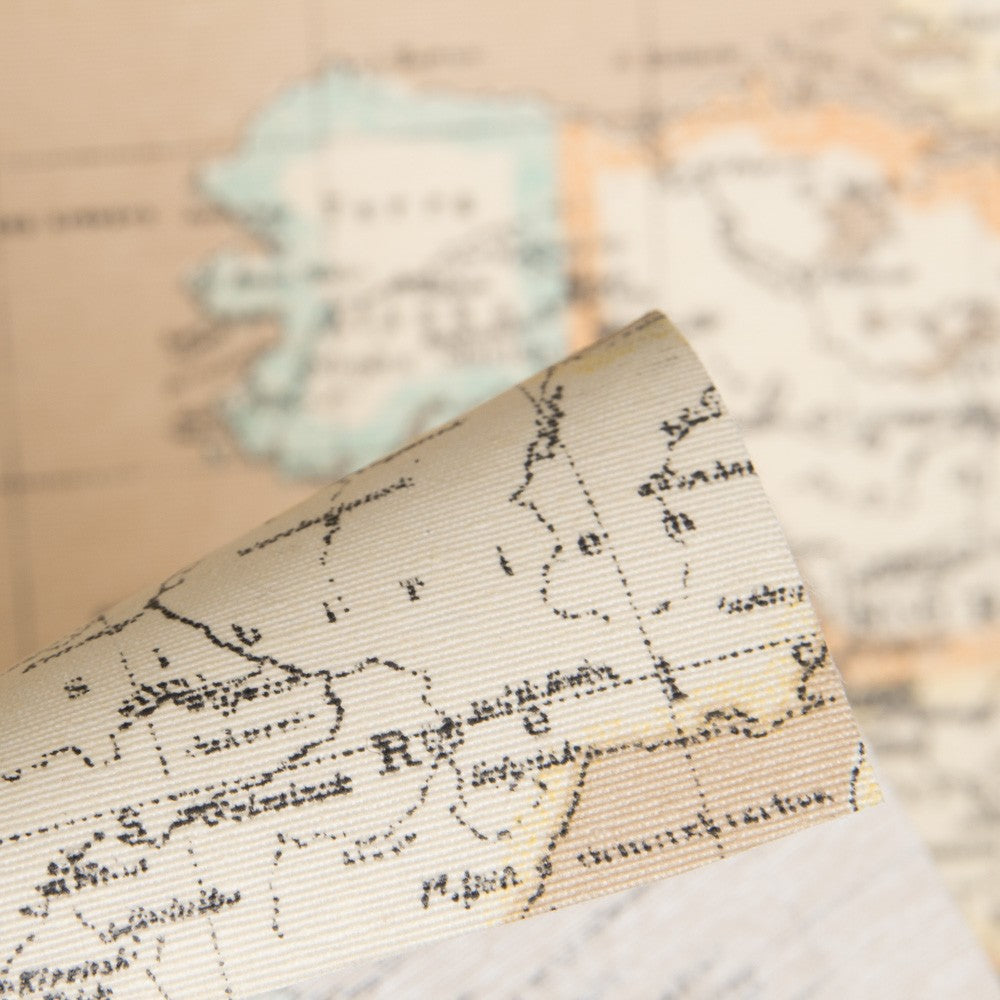 Nappe Anit-tâche Carte du Monde Sable - Ribes y Casals