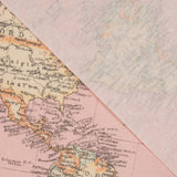 Nappe Anit-tâche Carte du Monde Rose - Ribes y Casals