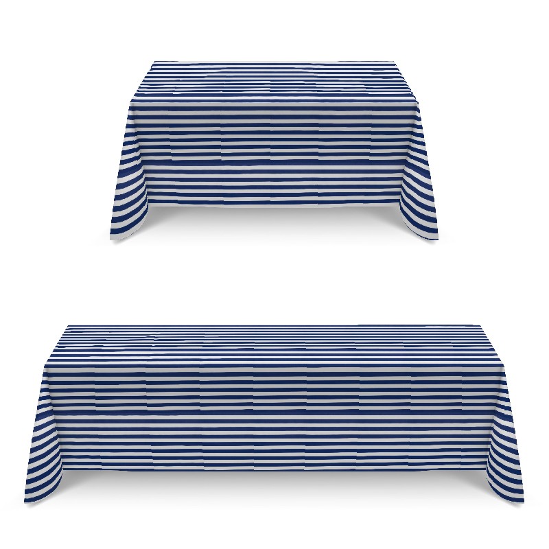 Nappe Anti Tache Rayures Bleu - Ribes y Casals