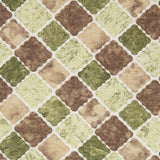 Nappe Antitaches Losanges Vert - Ribes y Casals